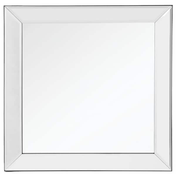 Camden Isle Dartmouth 20 in. x 20 in. Modern Square Framed Decorative Mirror
