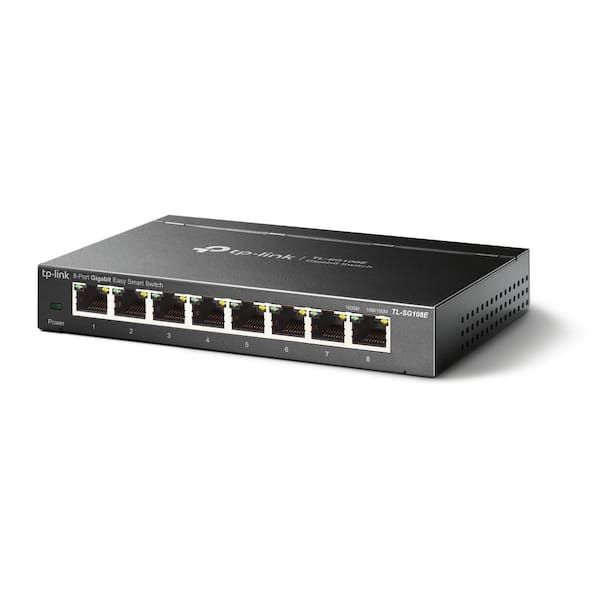 SWITCH POE TL-SG108PE 8-PORT TP-LINK - PoE Switches with 8 Ports support -  Delta