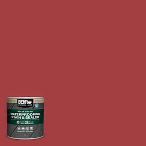 8 oz. #P140-7 No More Drama Solid Color Waterproofing Exterior Wood Stain and Sealer Sample