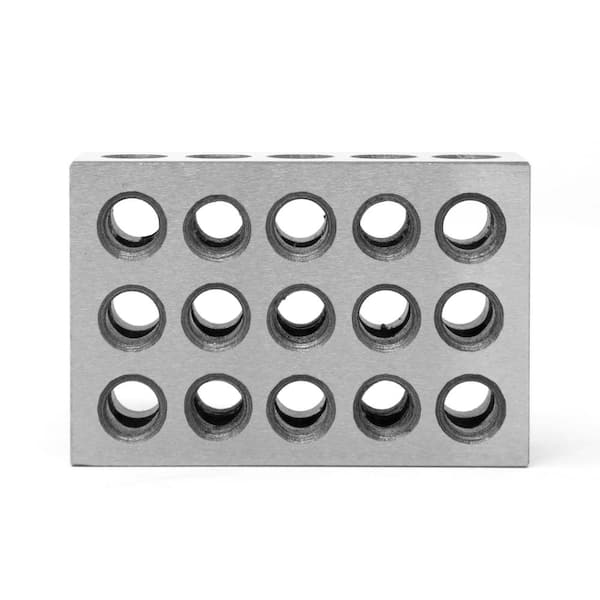 x 1 in Steel Hardened Precision Calibrate 1-2-3-Gauge Blocks 2 Pack 3 x 2 in
