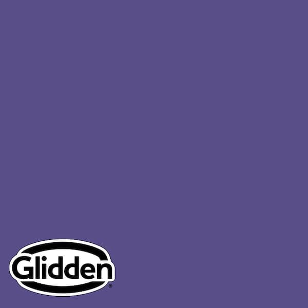 Glidden Exterior Paint + Primer: Purple/Eggplant, One Coat, Flat, 1-Gallon  