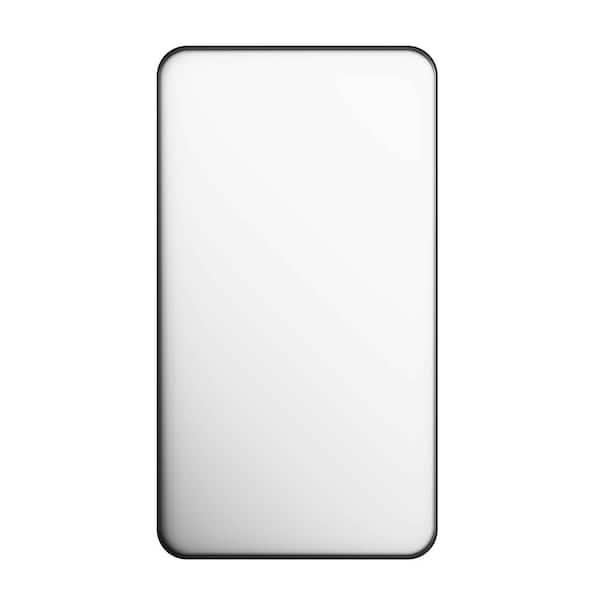 60 in. W x 40 in. H Rectangular Aluminum Framed Wall Bathroom Vanity Mirror in Silver