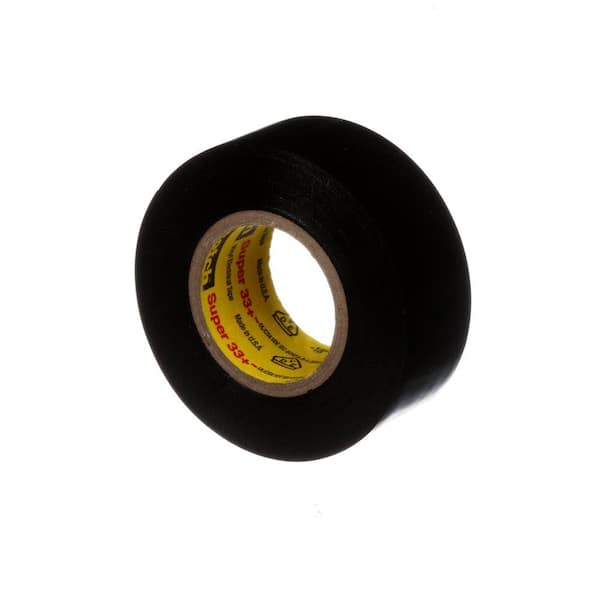 3M 3/4 in. x 25 ft. Extreme Weather Electrical Tape - Black 16736NA - The  Home Depot