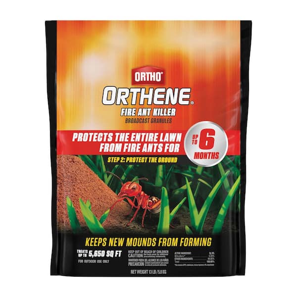 Orthene Fire Ant Killer Broadcast Granules 13 lb. Outdoor Lawn Granular Fire Ant Killer