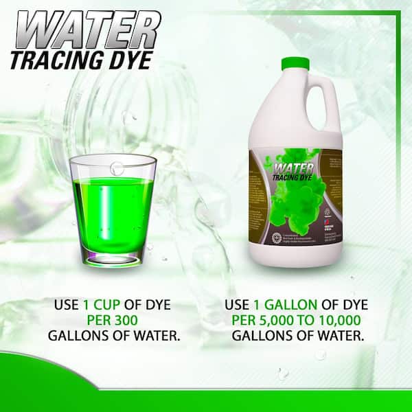  Dye Tracer Liquid, Yellow/Green, 1 Pint : Industrial &  Scientific