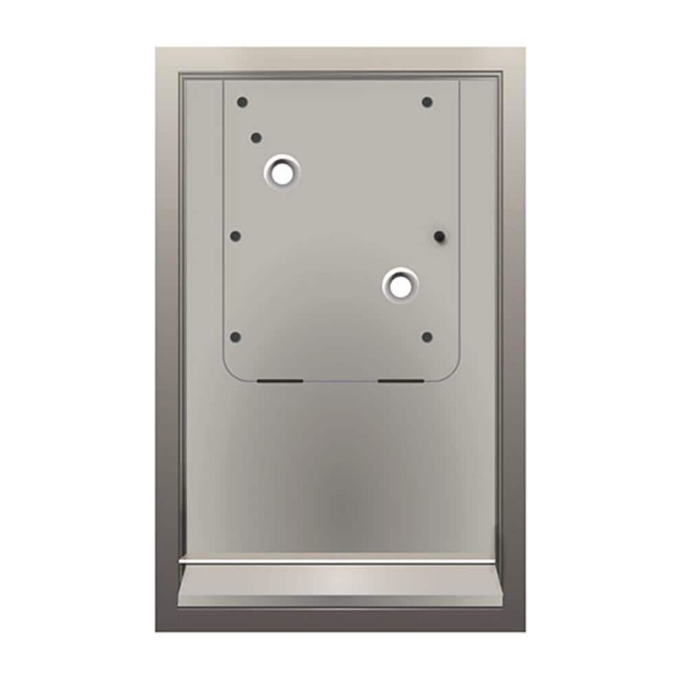 ADA Compliant Stainless Steel Recess Kit for the Hemlock Electric Hand Drye