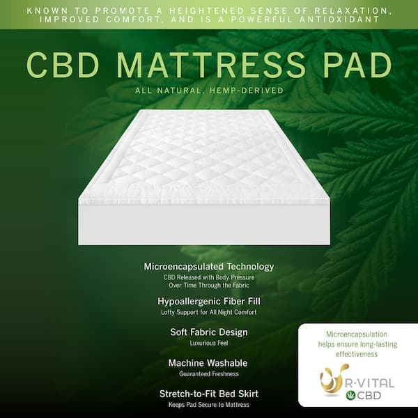 Hemp Mattress Pad. Linen Bed Protection With Natural Hemp Filler. Hypoallergenic  Mattress Cover. Natural Hemp Topper. All Sizes. 