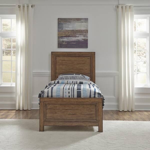 HOMESTYLES Sedona Toffee Brown Twin Bed