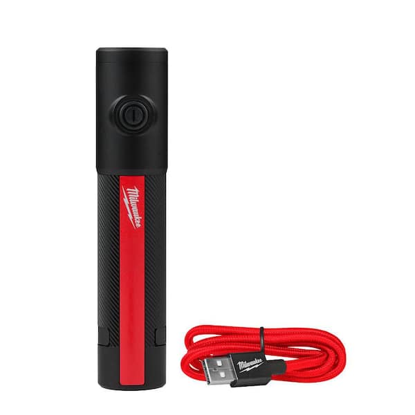500 Lumens EDC Everyday Carry Internal Rechargeable Flashlight with Magnet