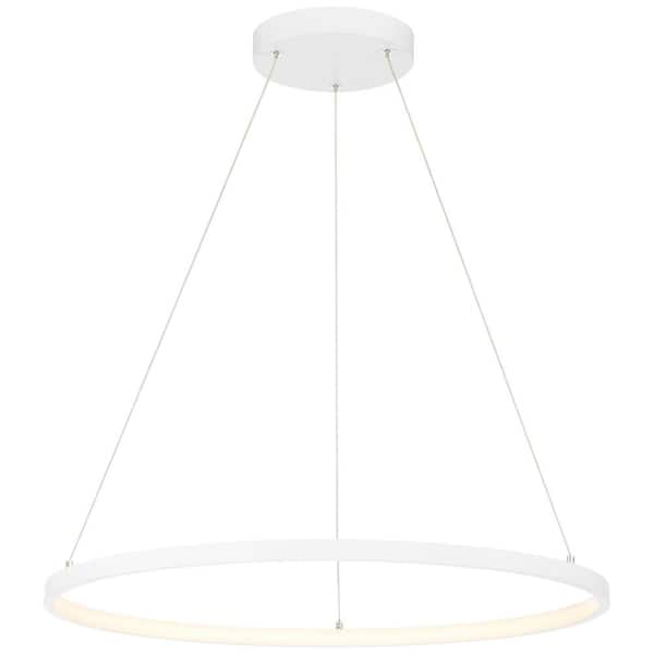 Access Lighting Integrated LED Matte White Pendant