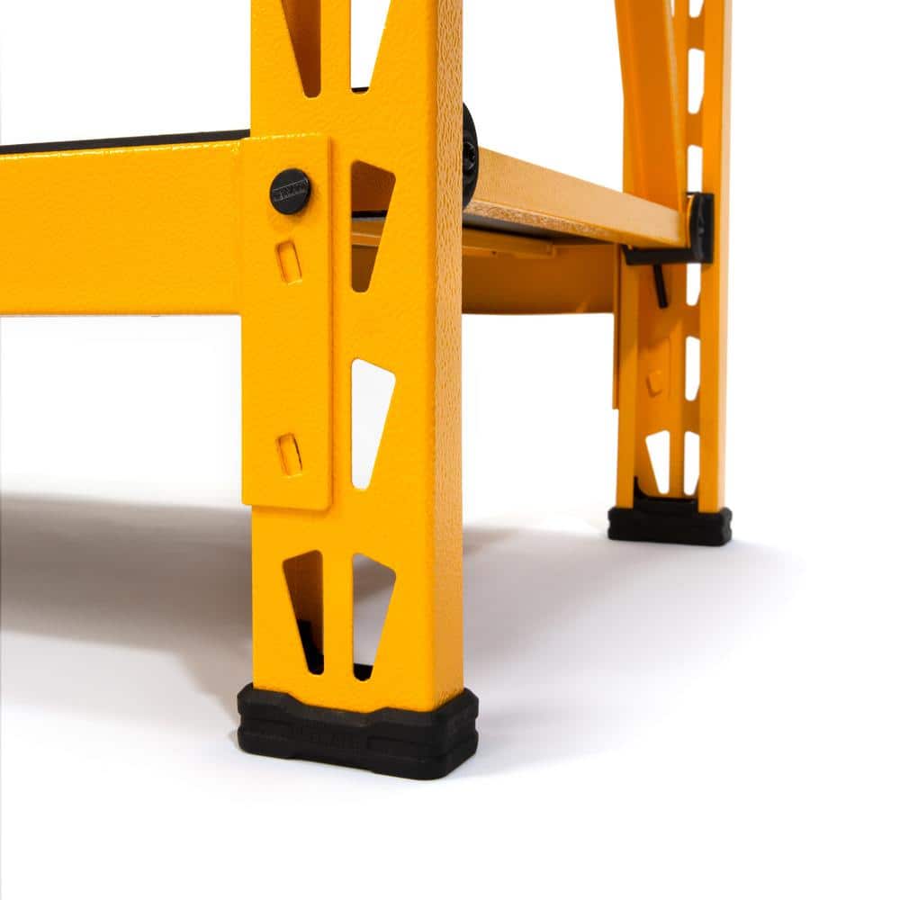 DeWalt 48" Yellow Steel 3-Shelf Adjustable Storage Rack