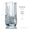 Luminarc Rika 16-Piece Tumbler Set N8779 - The Home Depot