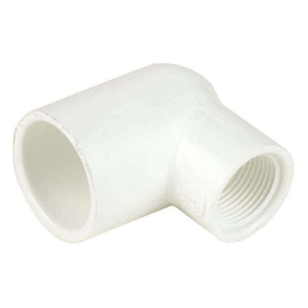 DURA 1 in. x 1/2 in. Schedule 40 PVC 90-Degree Reducing Elbow