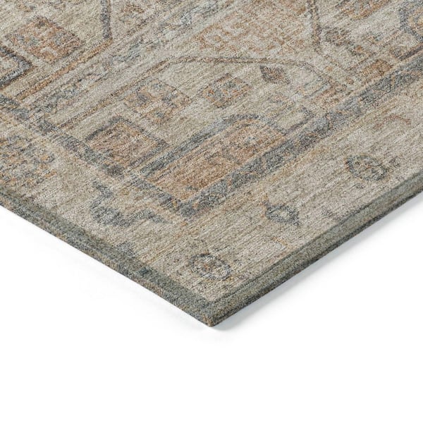 Chantille Machine Washable Indoor/Outdoor Abstract ACN1919 Beige 10 ft. x 14 ft. Area Rug
