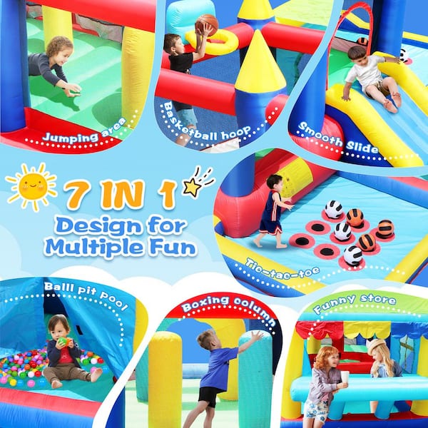 Jump Zone, Birthday Party, Indoor Inflatable, Jumping Party