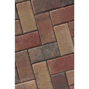 Holland 8.5 in. x 4.25 in. x 2.375 in. Rectangle Antique Copper Concrete Paver (400-Pieces/98 sq. ft./Pallet)