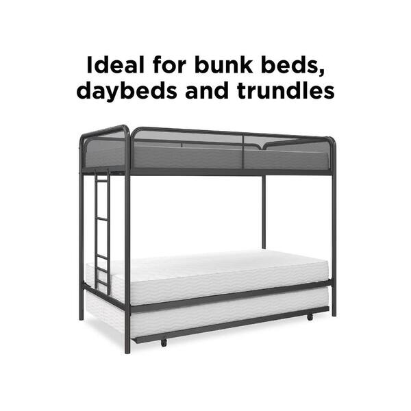 Dhp Sleep 6 In Firm Thermobonded High, Ikea Bunk Bed Mattress Size