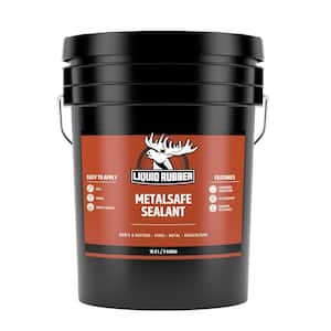 Liquid Rubber MetalSafe Sealant, 640 oz. Black