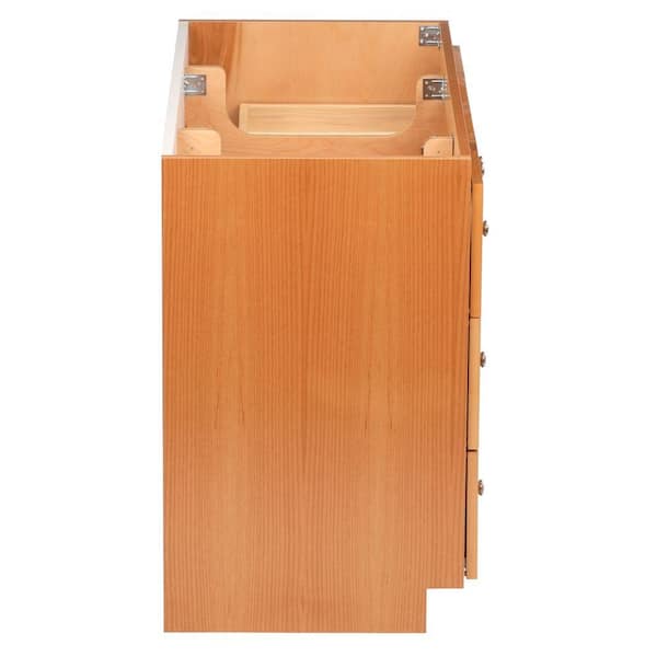 Shaker 42 in. W x 21 in. D x 34.5 in. H Vanity Cabinet Only in Natural Alder Shaker 42 in. W x 21 in. D x 34.5 in. H Vanity Cabinet Only in Natural Alder