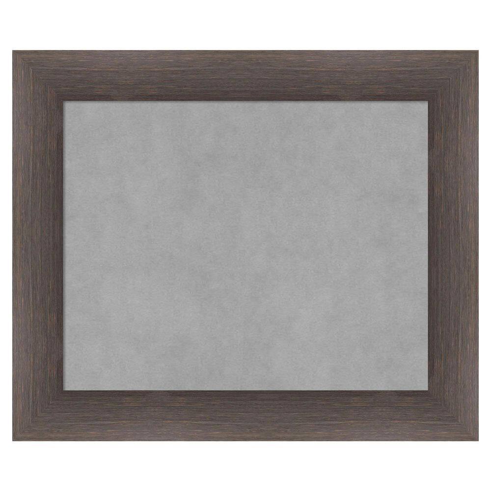 Hardwood Chocolate 25 in. x 21 in. Wood Framed Magnetic Memo Board price history on PriceWatchPro