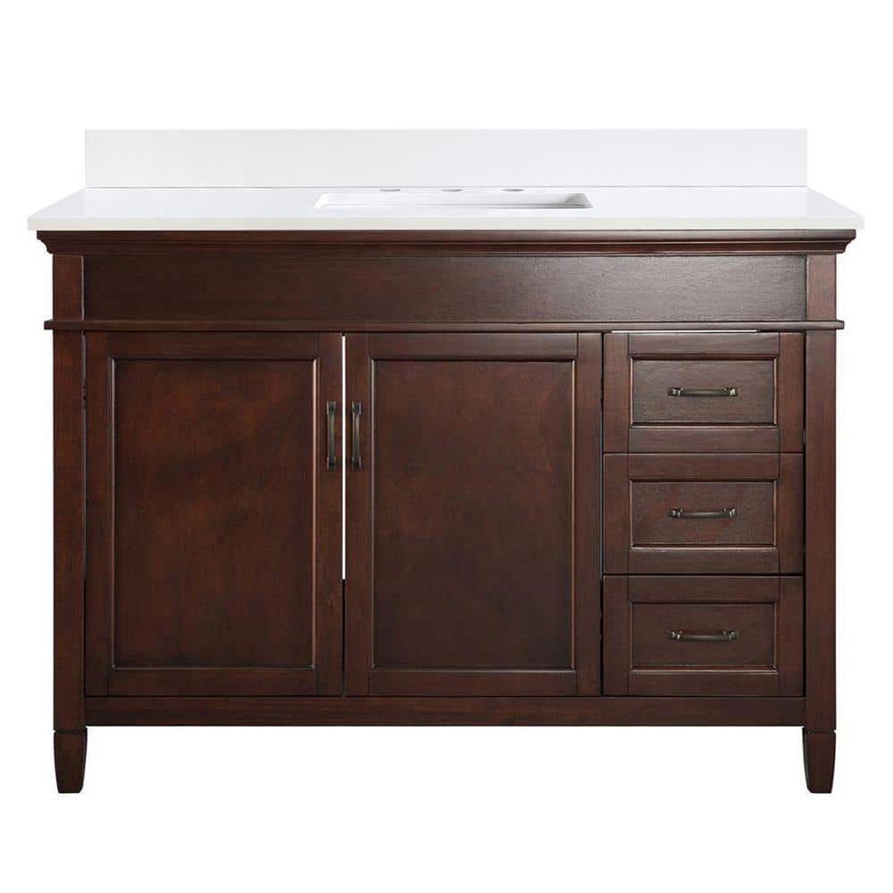 Home Decorators Collection Ashburn 49 in. W x 22 in. D Bath Vanity in