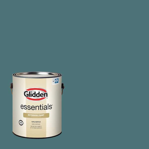 Glidden Essentials 1 gal. PPG1148-6 Vining Ivy Semi-Gloss Exterior Paint