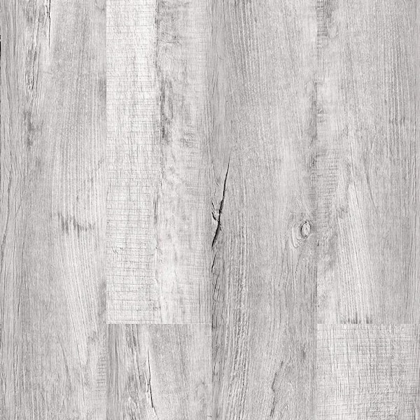 SELKIRK FLOORS Take Home Sample - 7.20 in. W x 4 in. L Rare Sea Scape Waterproof Click Lock Luxury Vinyl Plank Flooring