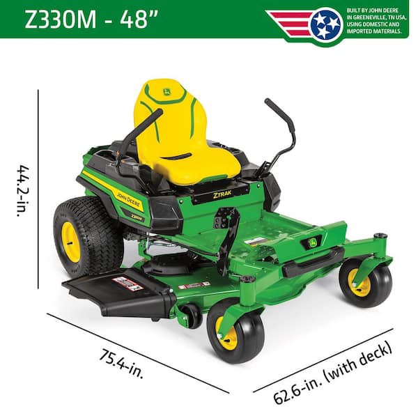 johndoe JD CW1 × SsAXom gadid anoniem Have a question about John Deere Z330M 48 in. 23 HP Dual