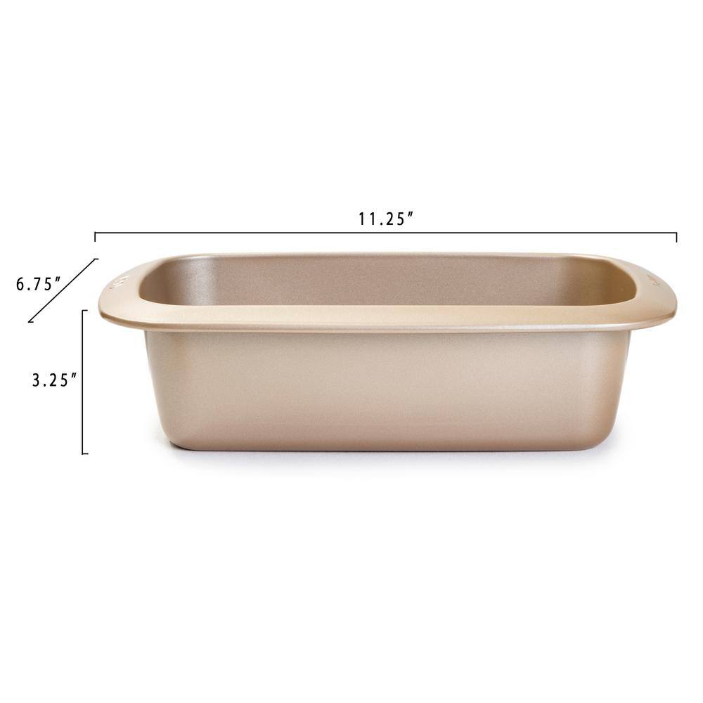Leo Balance Beige Non-Stick Carbon Steel Loaf Pan