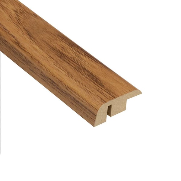 HOMELEGEND Hickory 7/16 in. Thick x 1-5/16 in. Wide x 94 in. Length Laminate Carpet Reducer Molding