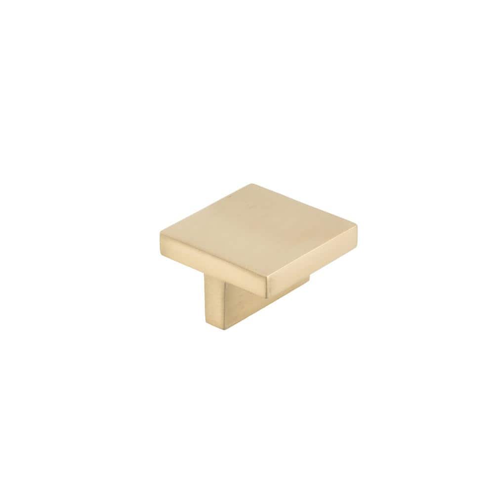 Bendale Collection 1-5/8 in. (42 mm) Modern Champagne Bronze Square Cabinet Knob price history on PriceWatchPro