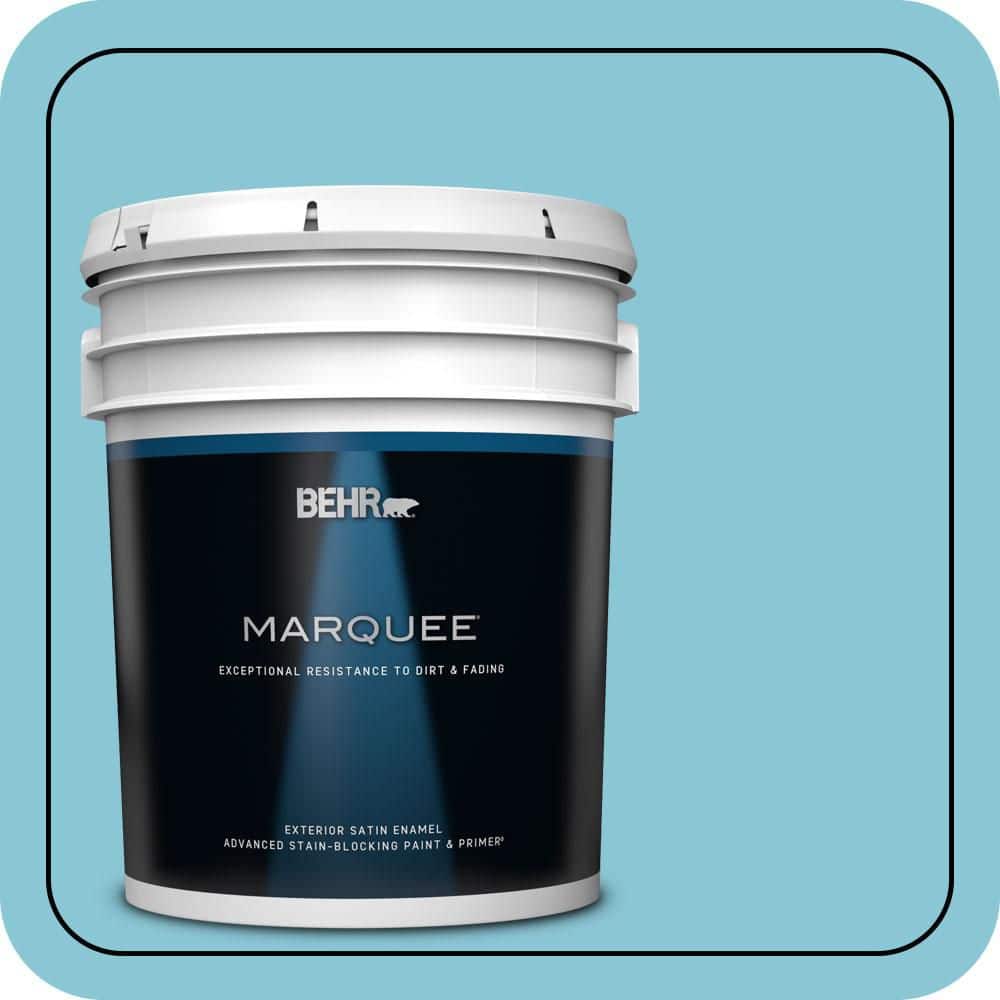 5 gal. #530D-4 Maiden Voyage Satin Enamel Exterior Paint & Primer price history on PriceWatchPro