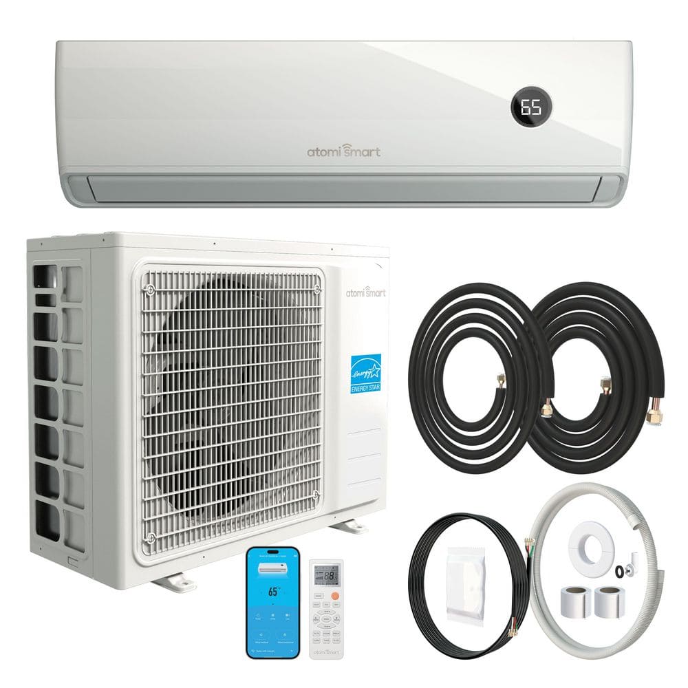 atomi smart Tempestas Smart WiFi 1-Zone 18,000 BTU SEER2