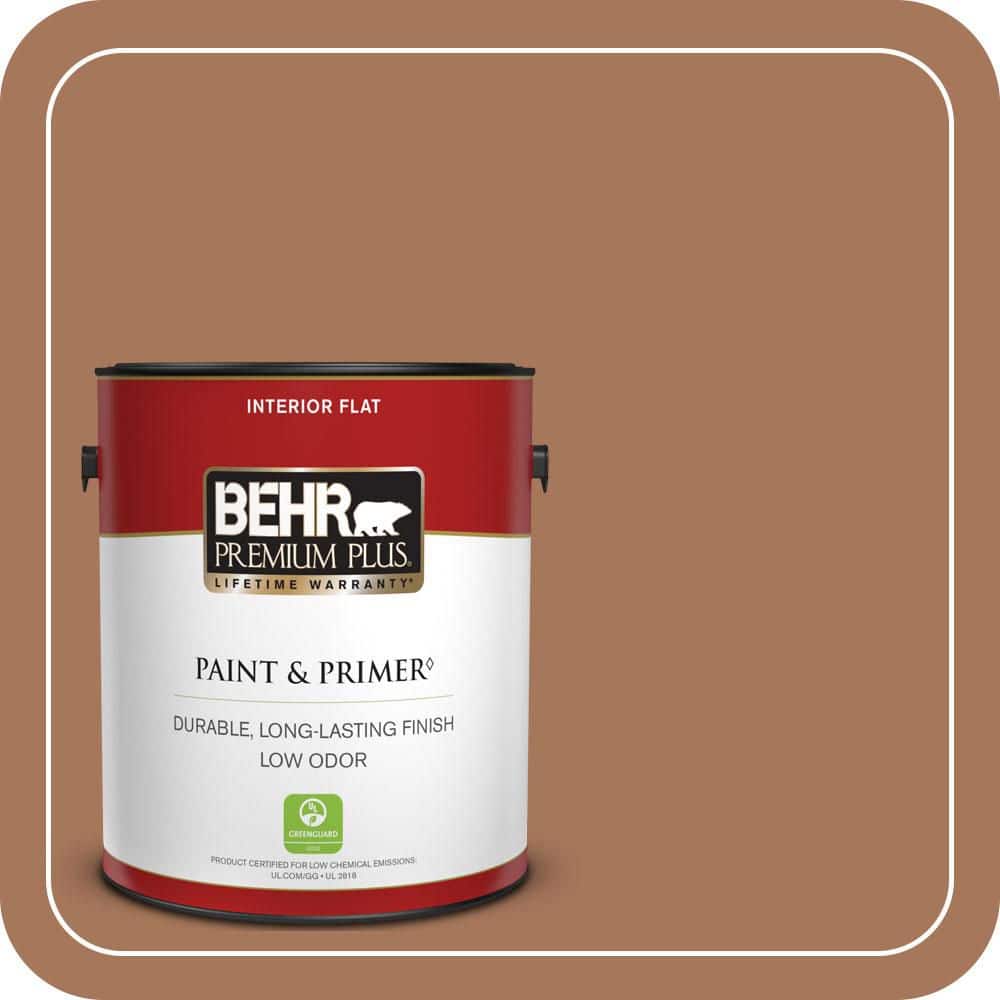 1 gal. #240F-5 Toasted Chestnut Flat Low Odor Interior Paint & Primer price history on PriceWatchPro