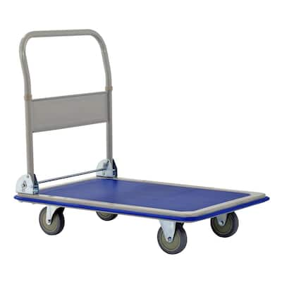 Sandusky Heavy Duty 660 lb. Capacity Folding Platform Cart – Home Depot ...