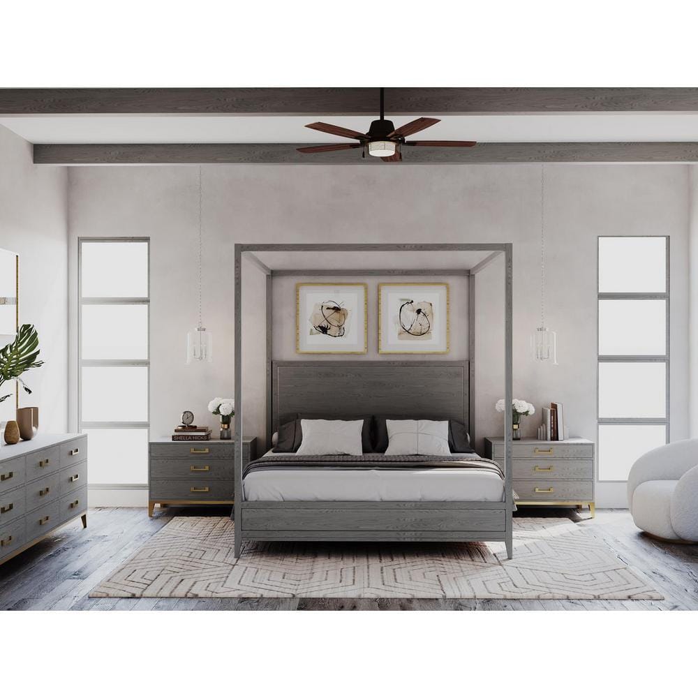 Winslett Brushed Nickel 17" Pendant with Seeded Glass Shade