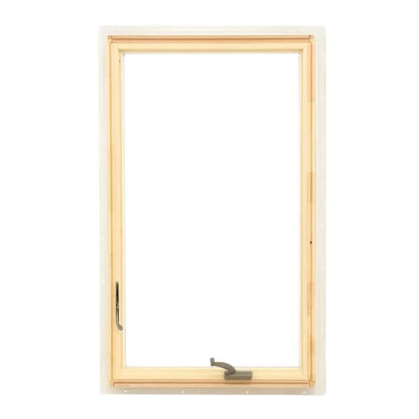 Andersen 28-3/8 in. x 48 in. 400 Series White Clad Wood Casement