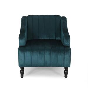 Carleson Teal Removable Cushions Club Chair
