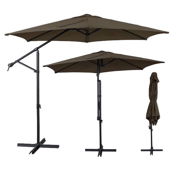 11 foot square patio umbrella 11 ft Cantilever Patio Umbrella