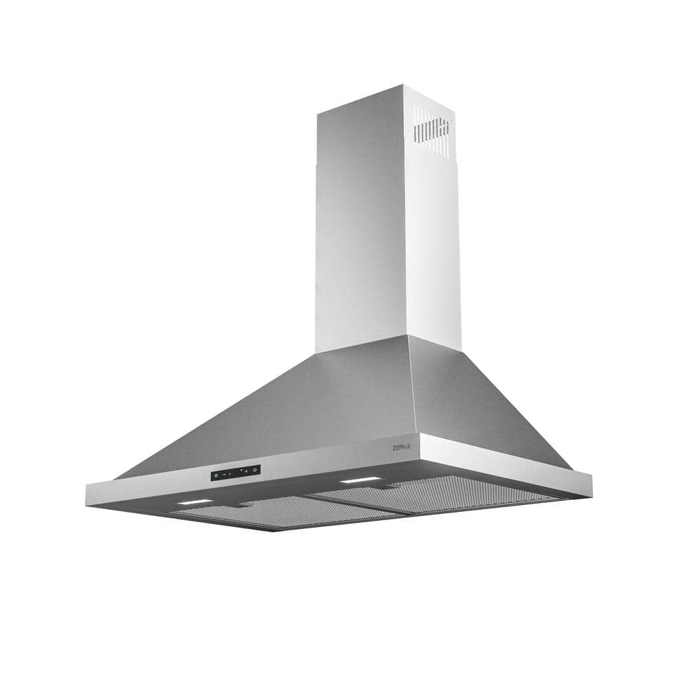 Zephyr 30" Stainless Steel Convertible Wall Mount Range Hood with LED Lighting