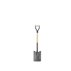 27 in. Wood Handle Closed Back Square Point Shovel