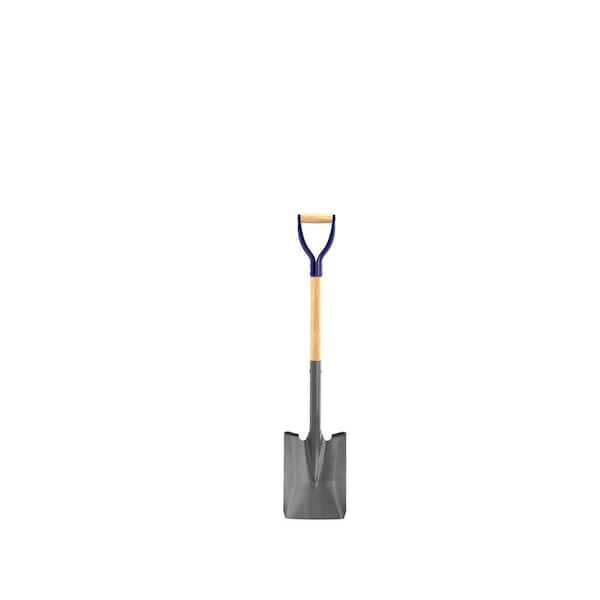 Bon Tool 27 in. Wood Handle Closed Back Square Point Shovel