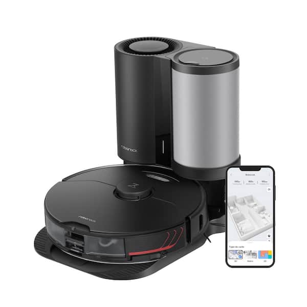 S7 MaxV Plus Robotic Vacuum Cleaner and Sonic Mop Auto-Empty Dock Obstacle Avoidance Real-Time Video Call 5100Pa Suction Roborock S7 MaxV Plus - The Home Depot