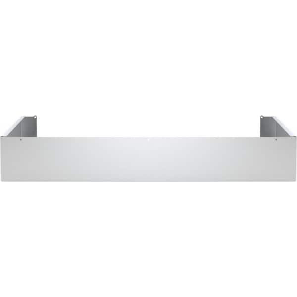 30 in. Industrial Range Toe Kick in Stainless Steel