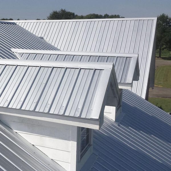 8 ft. SM-Rib Galvalume Steel 29-Gauge Roof/Siding Panel 8 ft. SM-Rib Galvalume Steel 29-Gauge Roof/Siding Panel