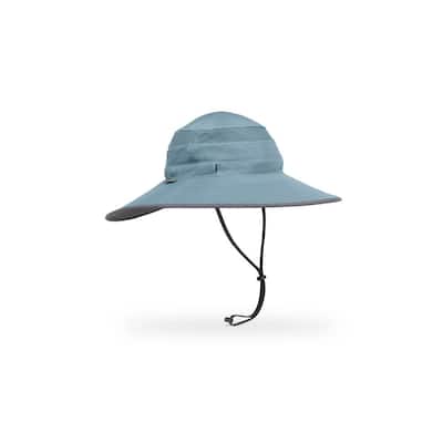 Unisex Medium Bluestone Latitude Wide Brim Hat