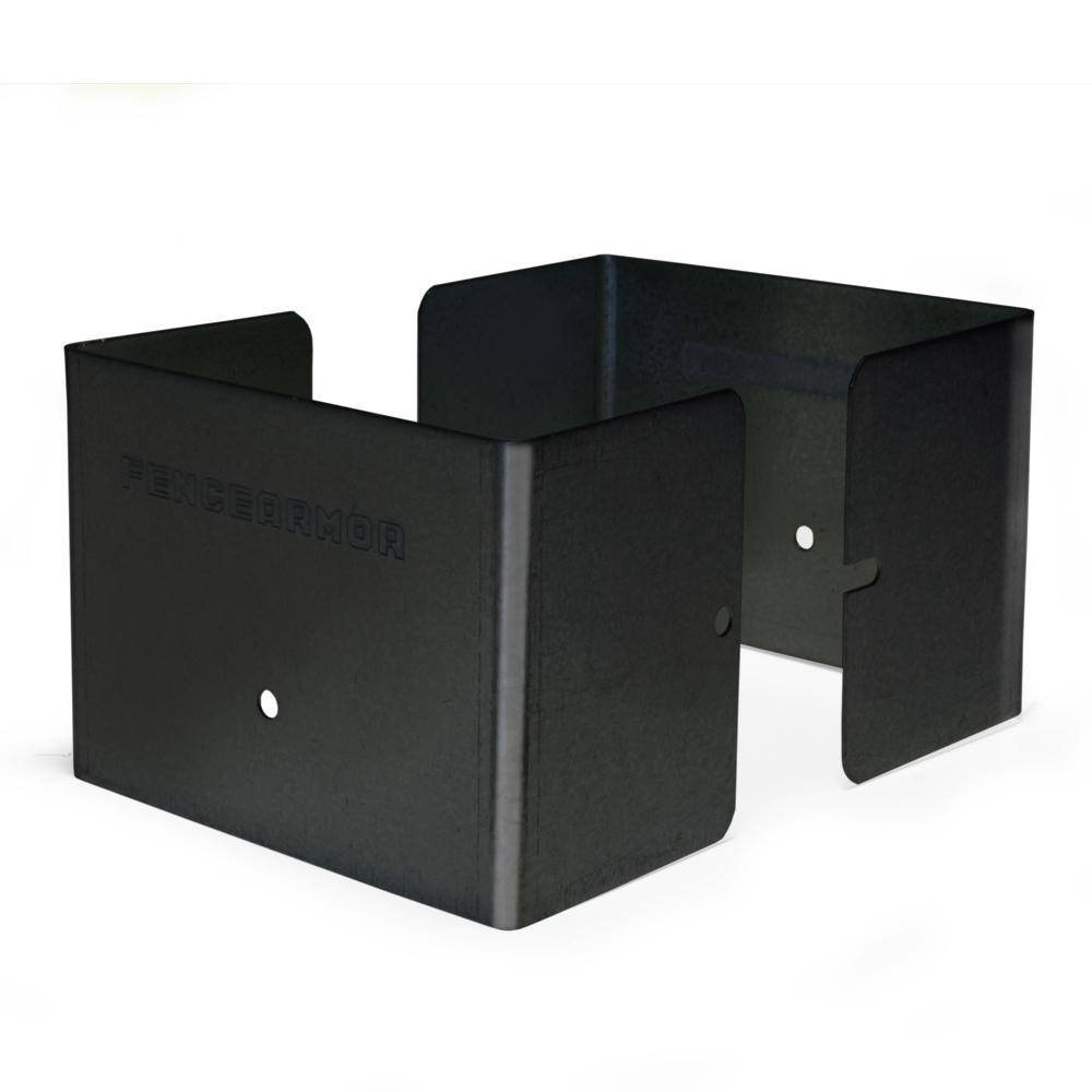 Have a question about Fence Armor 4 in. L x 4 in. W x 1/4 ft. H Black