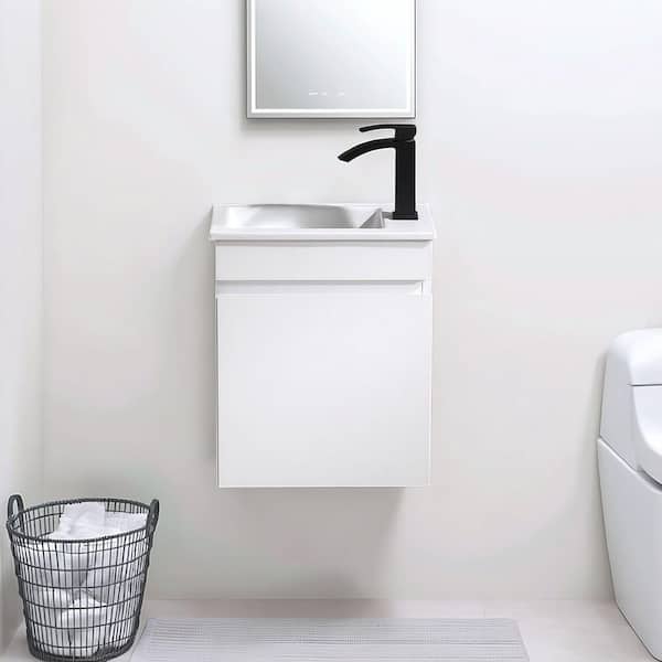 きな Wonline 15.75 in. W x 9.65 in. D x 17.72 in. H Wall-Mounted