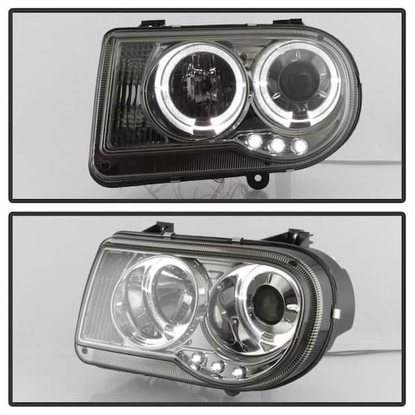 Spyder Auto Chrysler 300C 05-10 Projector Headlights - LED Halo