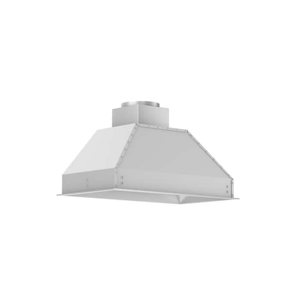 ZLINE Kitchen and Bath 34 in. 700 CFM Ducted Range Hood Insert in Outdoor Approved Stainless Steel